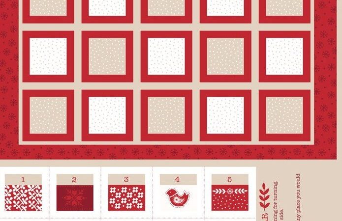 Lewis & Irene Red Nordic Advent Calendar