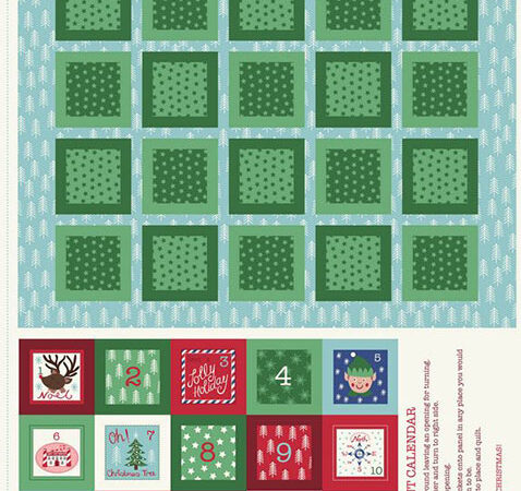 Lewis & Irene North Pole Advent Calendar on Ice Blue