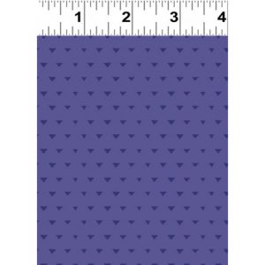 Clothworks Fabrics Jetset Europe Blue Tonal Geo Triangles