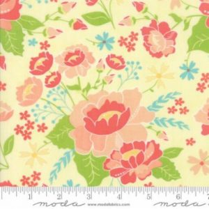 Moda Fabric Lulu Lane Flower Garden Yellow