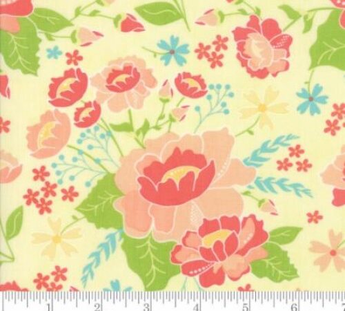 Moda Lulu Lane Flower Garden Yellow