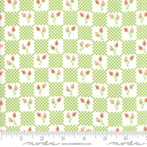 Moda Fabrics Lulu Lane Flower Patch Green