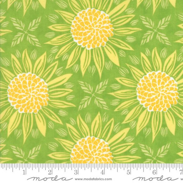 Moda Fabrics Grand Canal Olive Girasole