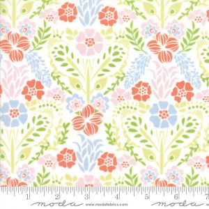 Moda Fabrics Grand Canal Cloud Sienna Giardinin