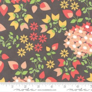 Moda Fabrics Sundrops Taupe Floral Bouquet