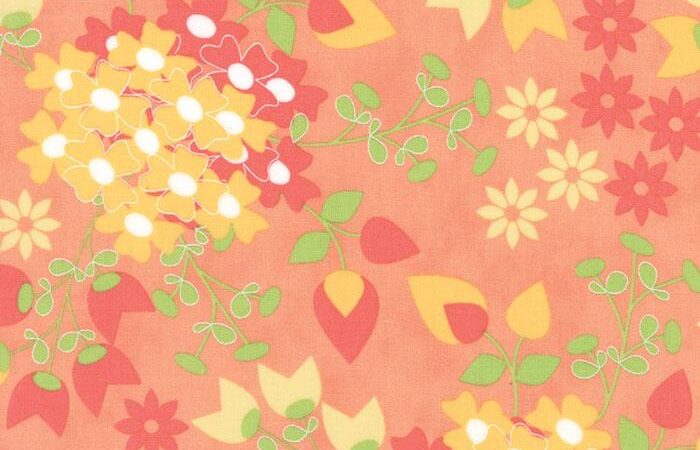 Moda Sundrops Pale Coral Bouquet