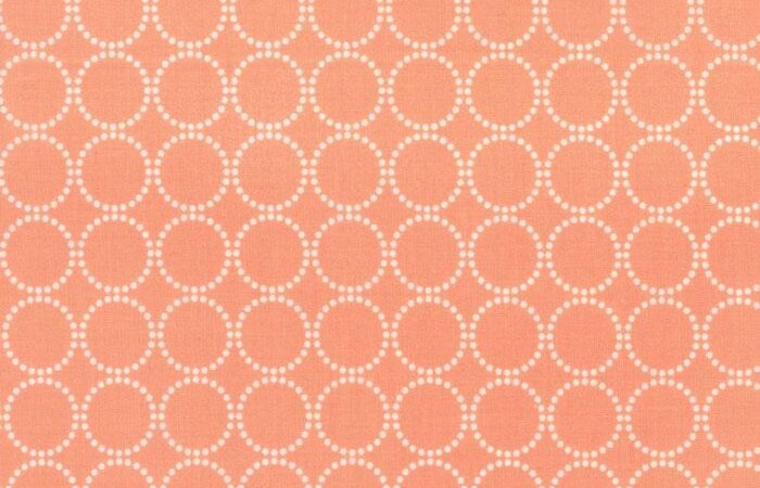 Moda Sundrops Coral Circles
