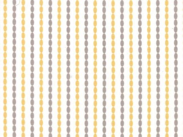 Moda Sundrops Beaded Stripe Taupe & Yellow