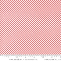 Moda Fabrics Olive's Flower Market Skinny Bias Stripe Rouge