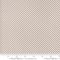 Moda Fabrics Olive's Flower Market Skinny Bias Stripe Taupe