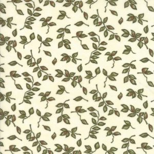 Moda Fabrics Country Road Small Buds on warm White