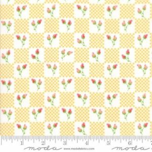 Moda Fabrics Lulu Lane Flower Patch Yellow