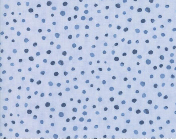 Moda Hazelwood Sky Polka Dots