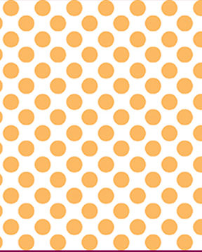 Benartex Fabrics Breezy Baby Orange Dot