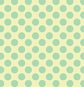 Benartex Fabrics Breezy Baby Mint Spot on Lemon