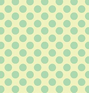 Benartex Fabrics Breezy Baby Mint Spot on Lemon