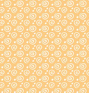 Benartex Fabrics Breezy Baby Orange Swirl