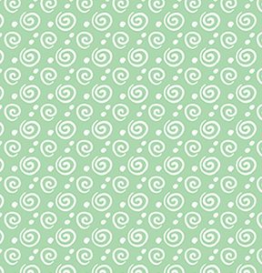 Benartex Fabrics Breezy Baby Mint Swirl