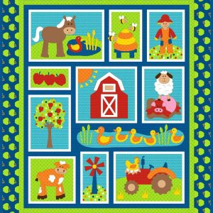 On the Farm Quilt Pattern by Kids Quilts