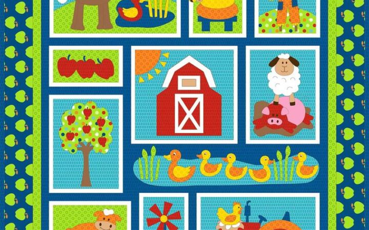 On the Farm Quilt Pattern