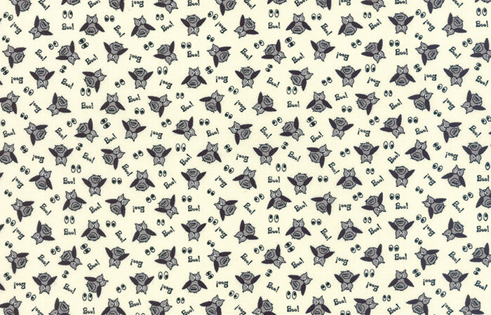 Moda Spooky Delight Boo Owls on Ivory