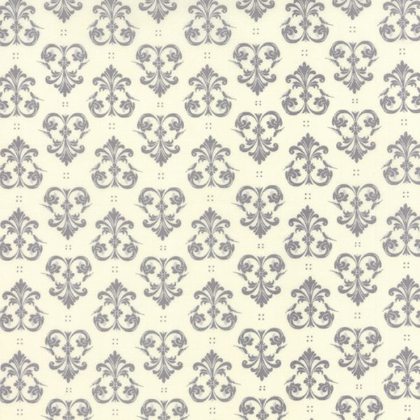 Moda Fabrics Spooky Delight Ash Grey Ravens