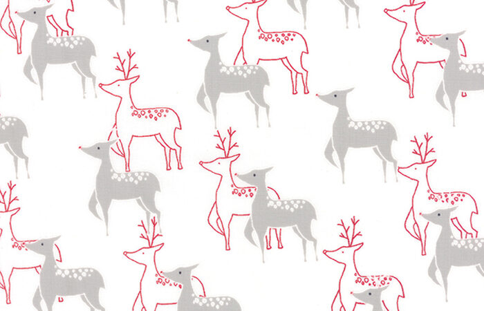 Moda Jol Reindeer on Snow
