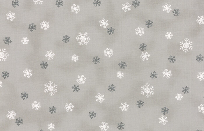 Moda Jol Snowflakes on Light Grey