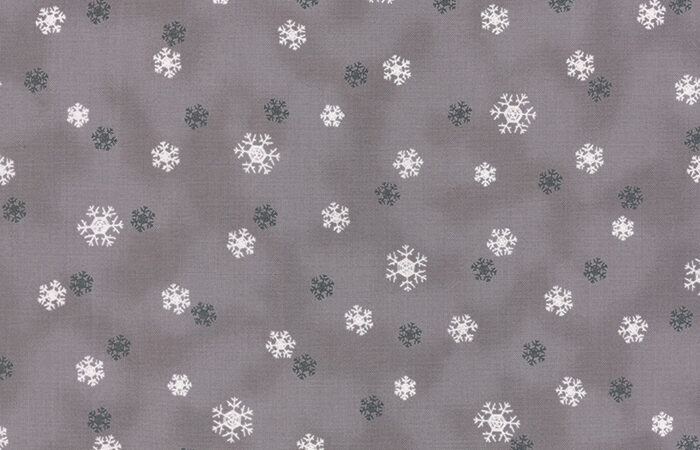 Moda Jol Snowflakes on Grey