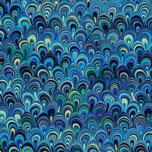 Benartex Fabrics Rhapsody in Blue Mineral Magic