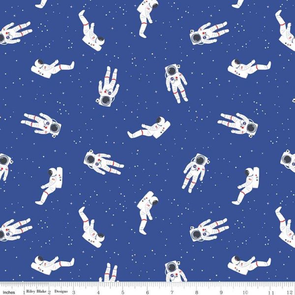 Riley Blake Fabrics NASA Astronauts in Space