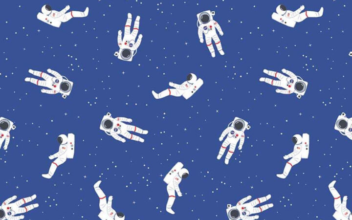 Riley Blake  NASA Out of This World Astronauts in Space