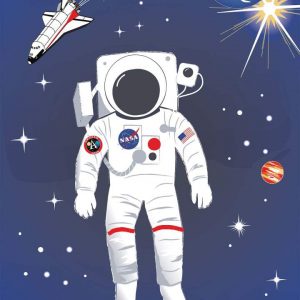 Riley Blake Fabrics NASA Out of This World Panel