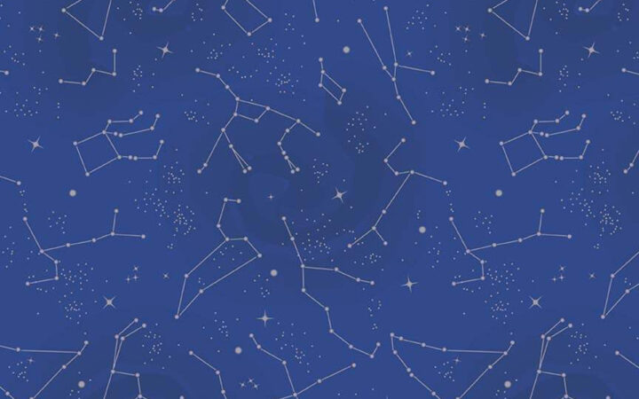 Riley Blake NASA Out of This World Constellations on Blue