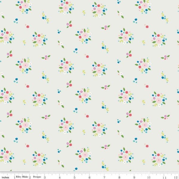 Riley Blake Fabric Kindred Spirits Bouquet Cream