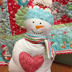 Hearty the Snowman Cushion