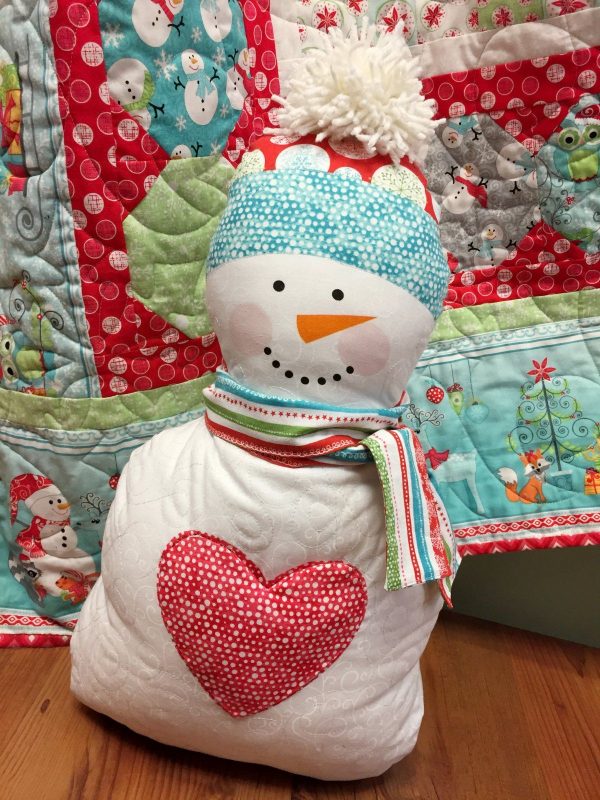 Hearty the Snowman Cushion