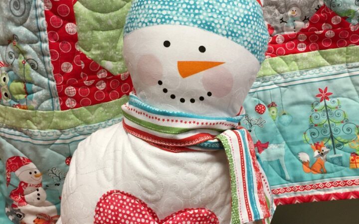 Benartex Hearty the Snowman Panel