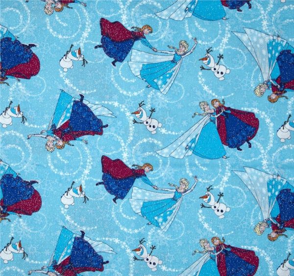 Disney's Frozen Skating Day Fabric