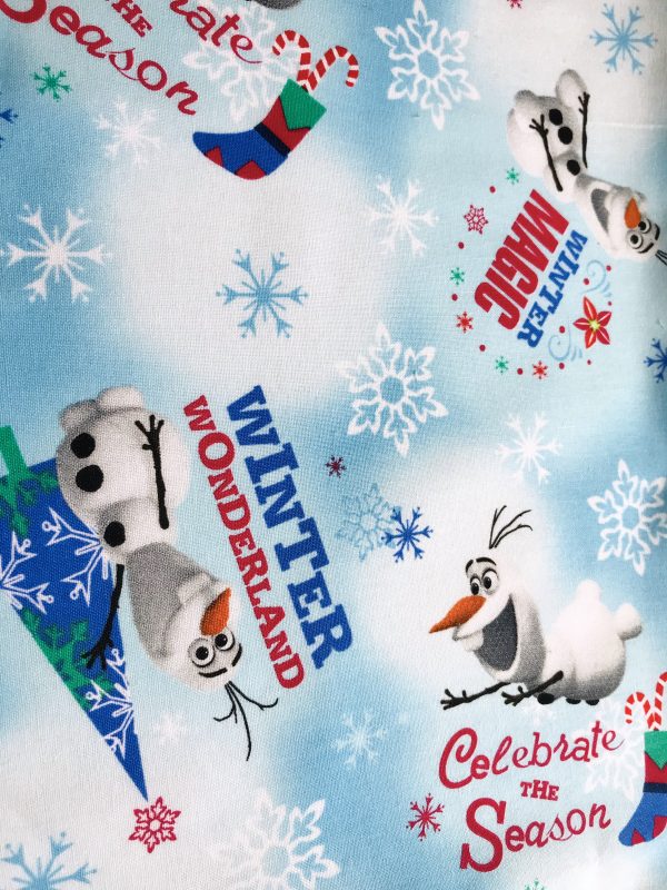 Disney's Frozen Olaf's Winter Wonderland Fabric