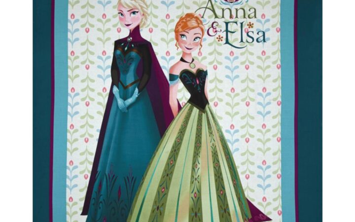 Disney’s Frozen Anna & Elsa Quilt Panel