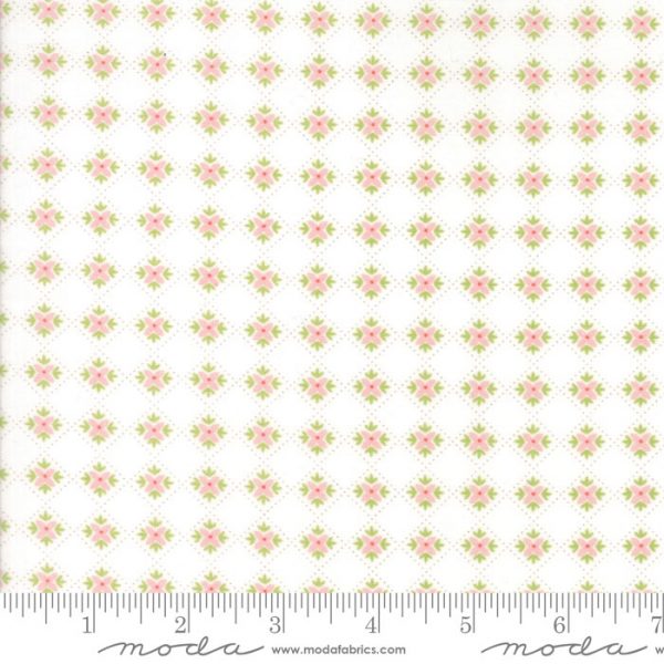 Moda Fabric Olive's Flower Market Flower Box Cloud