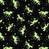 Lewis & Irene Fairy Nights Unicorns Glow on Soft Blackberry - Image 2