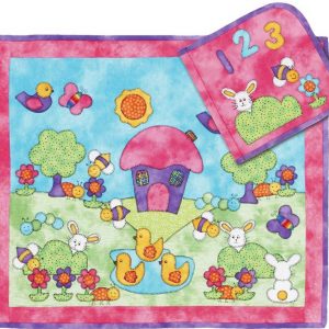 123 Pretty As Can Be Wall Quilt & Quiet Book Pattern By Kids Quilts