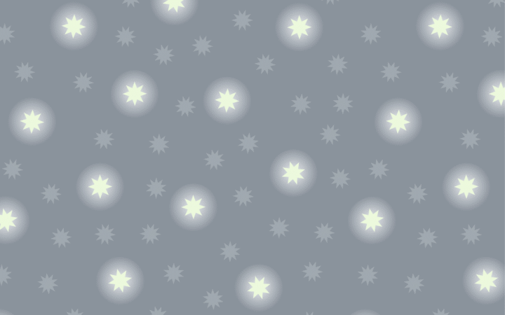 Lewis & Irene Fairy Nights Glow Grey Starry Sky
