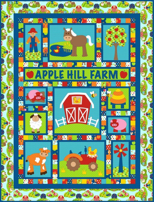 Apple Hill Farm Quilt Pattern by Kids Quilts