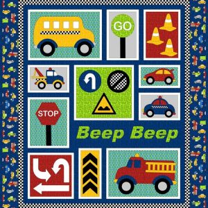 Beep Quilt Pattern By Kids Quilts