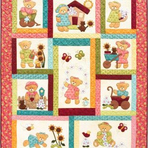 Daisy Bear Quilt Pattern by Kids Quilts