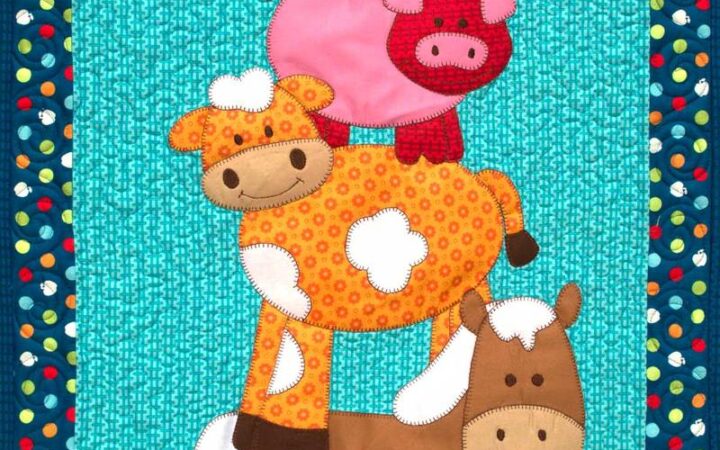 Farm Friends Wall Quilt Pattern