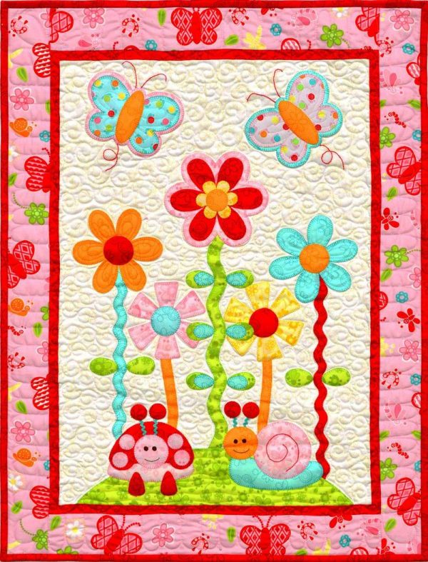 In the Garden Wall Quilt Pattern by Kids Quilts